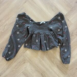 Altar’d State peplum top - size xl